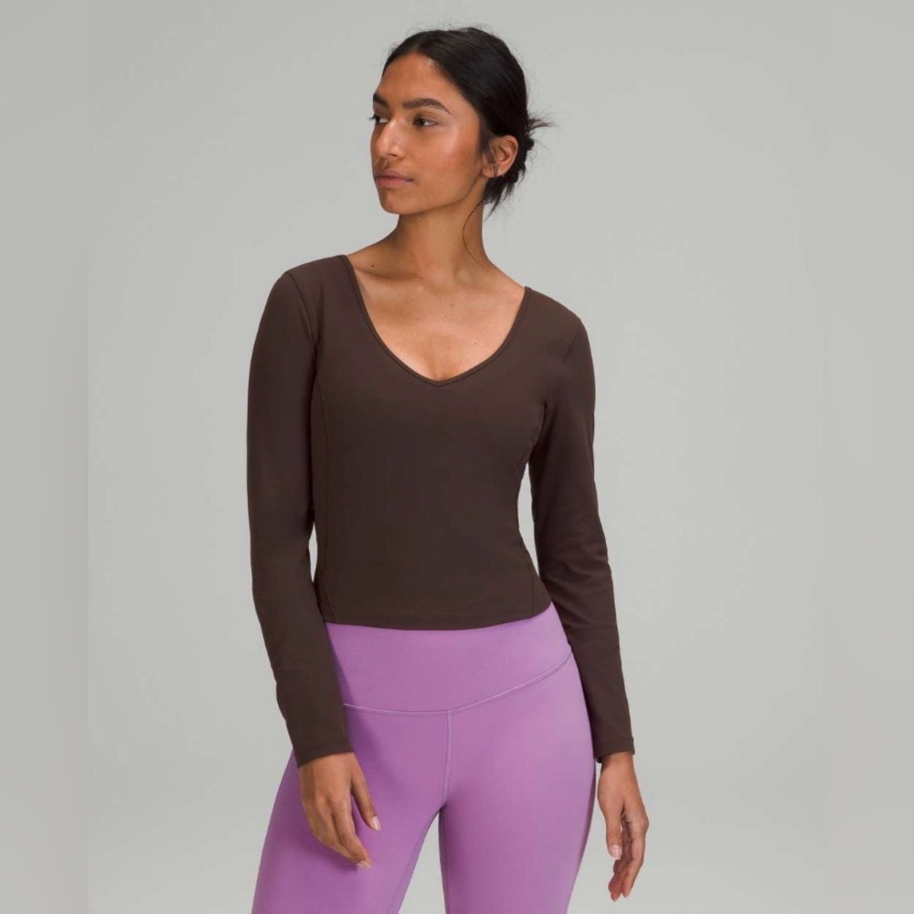 Like New Lululemon Align Long Sleeve size 2 in French Press